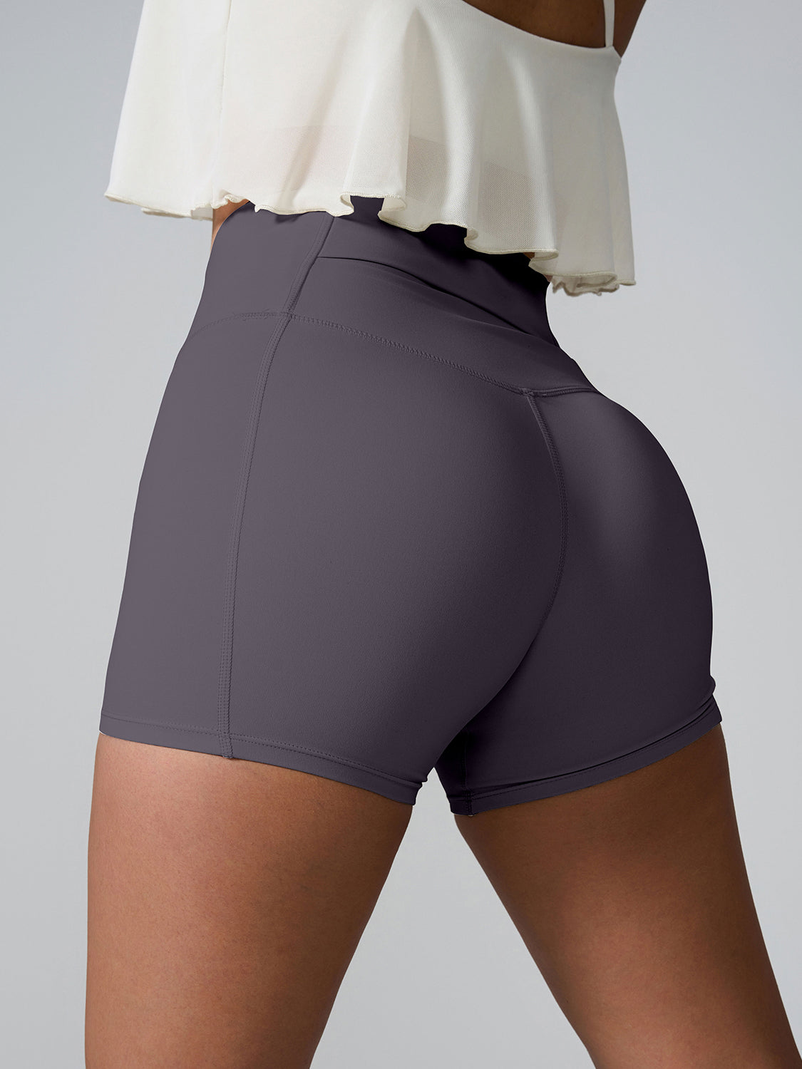 High Waist Active Shorts